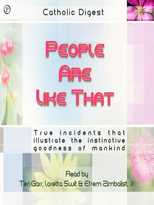 cover image of People Are Like That